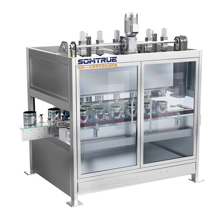 5L Barrel Fully Automatic Resin Liquid Filling Machine